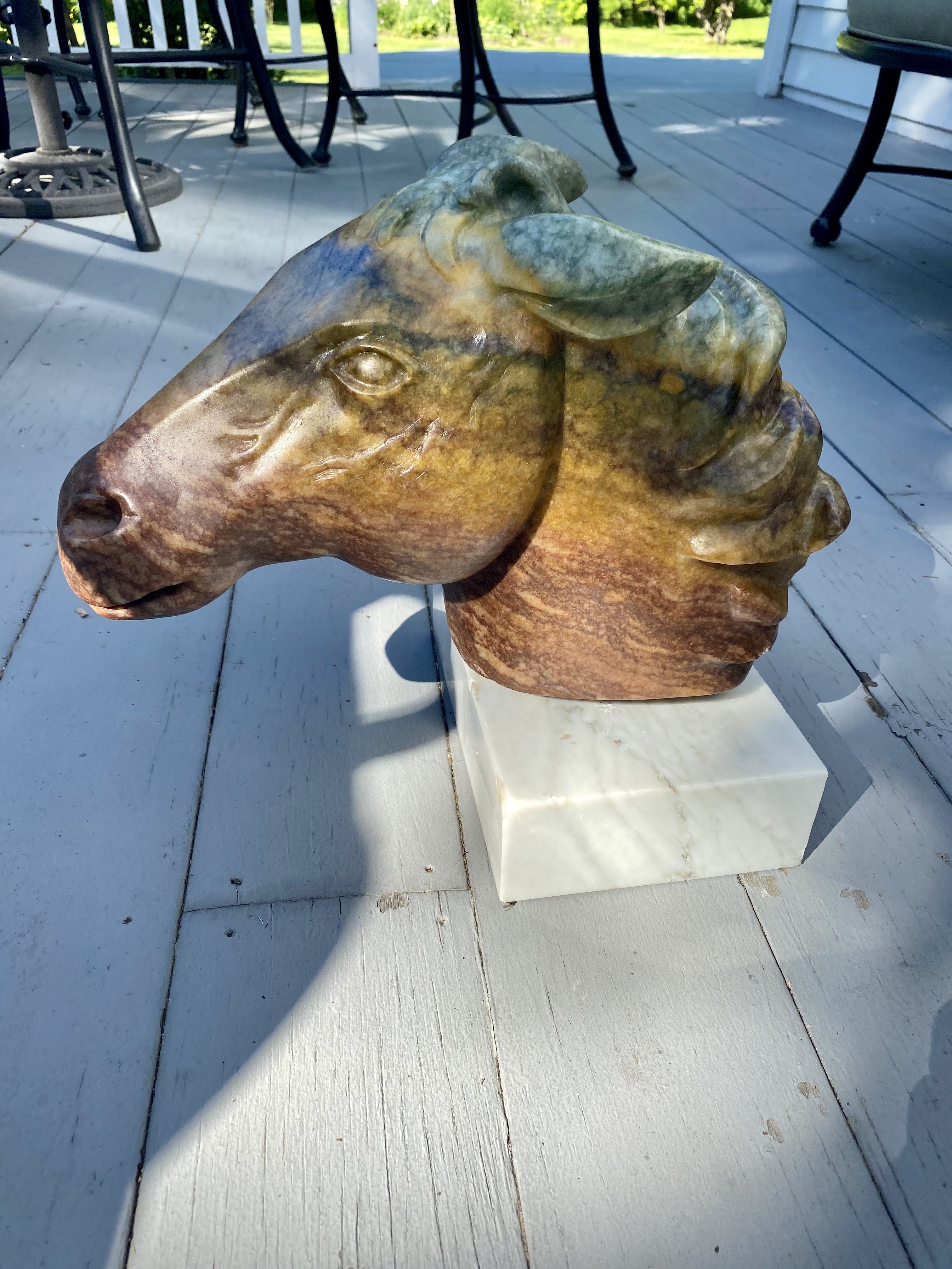 Horsey — Rainbow Alabaster