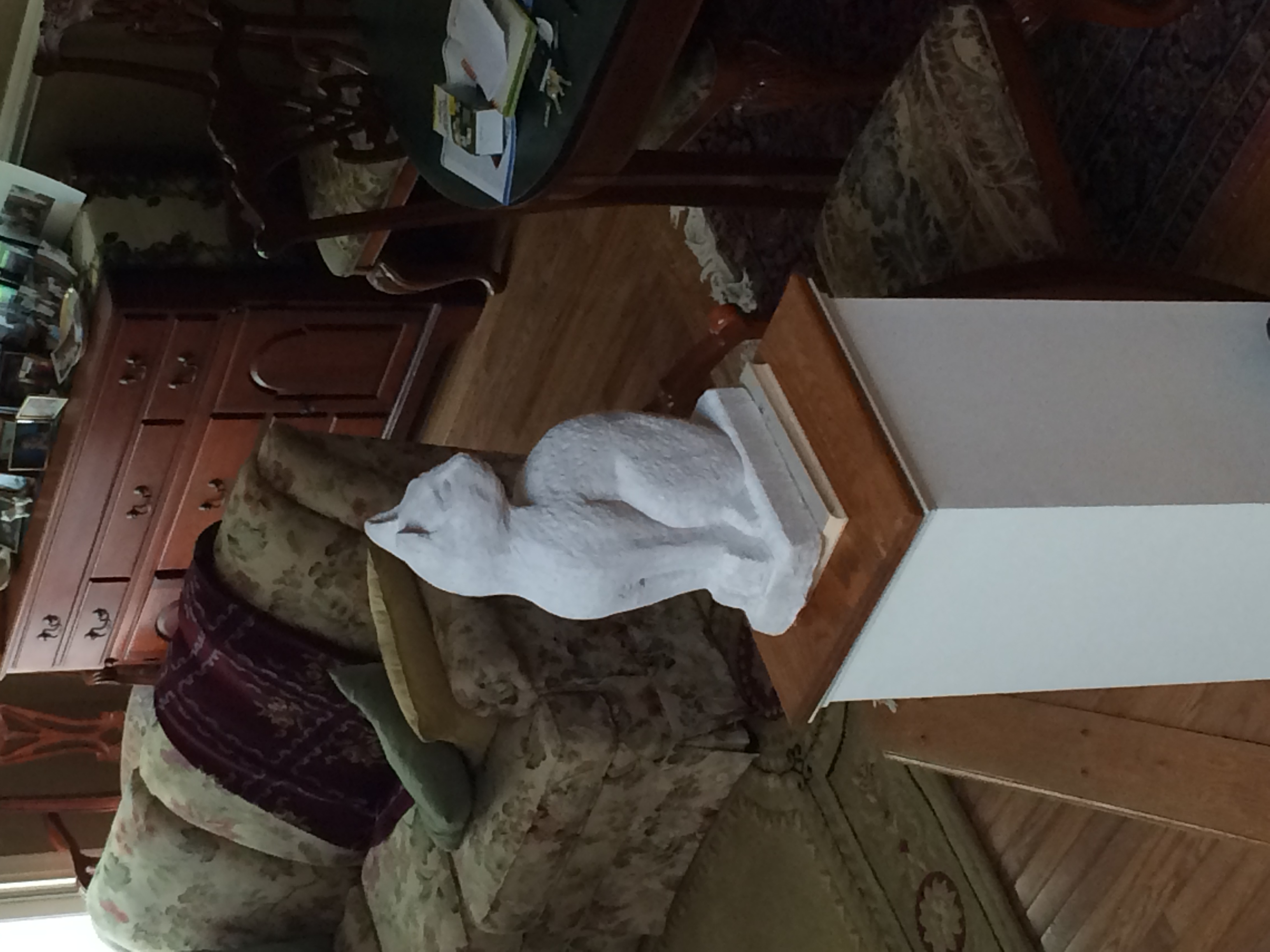 Cat Elegance — Indiana Limestone