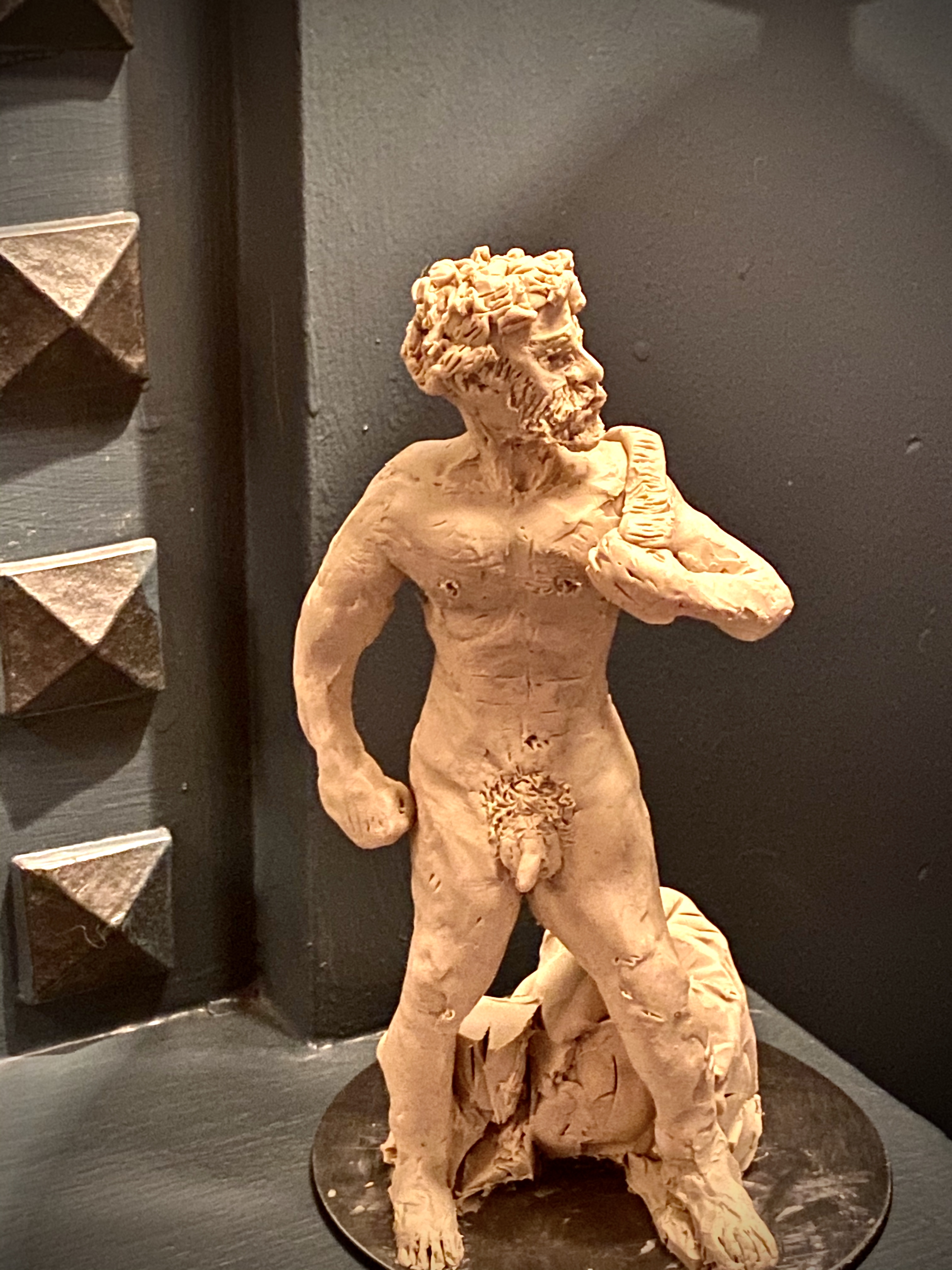 Divad figure — Non-Dry Clay